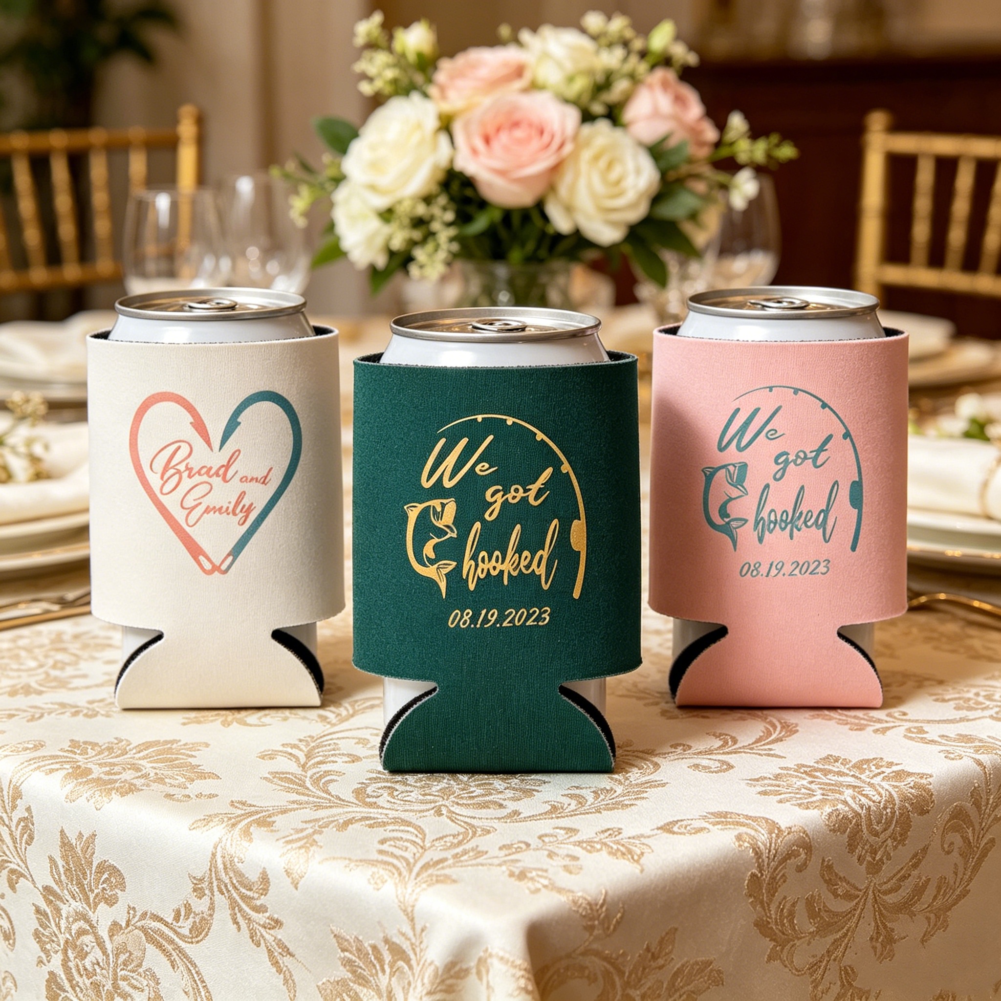 Supply Wedding Venue - Insulated Can Cooler with Custom Venue