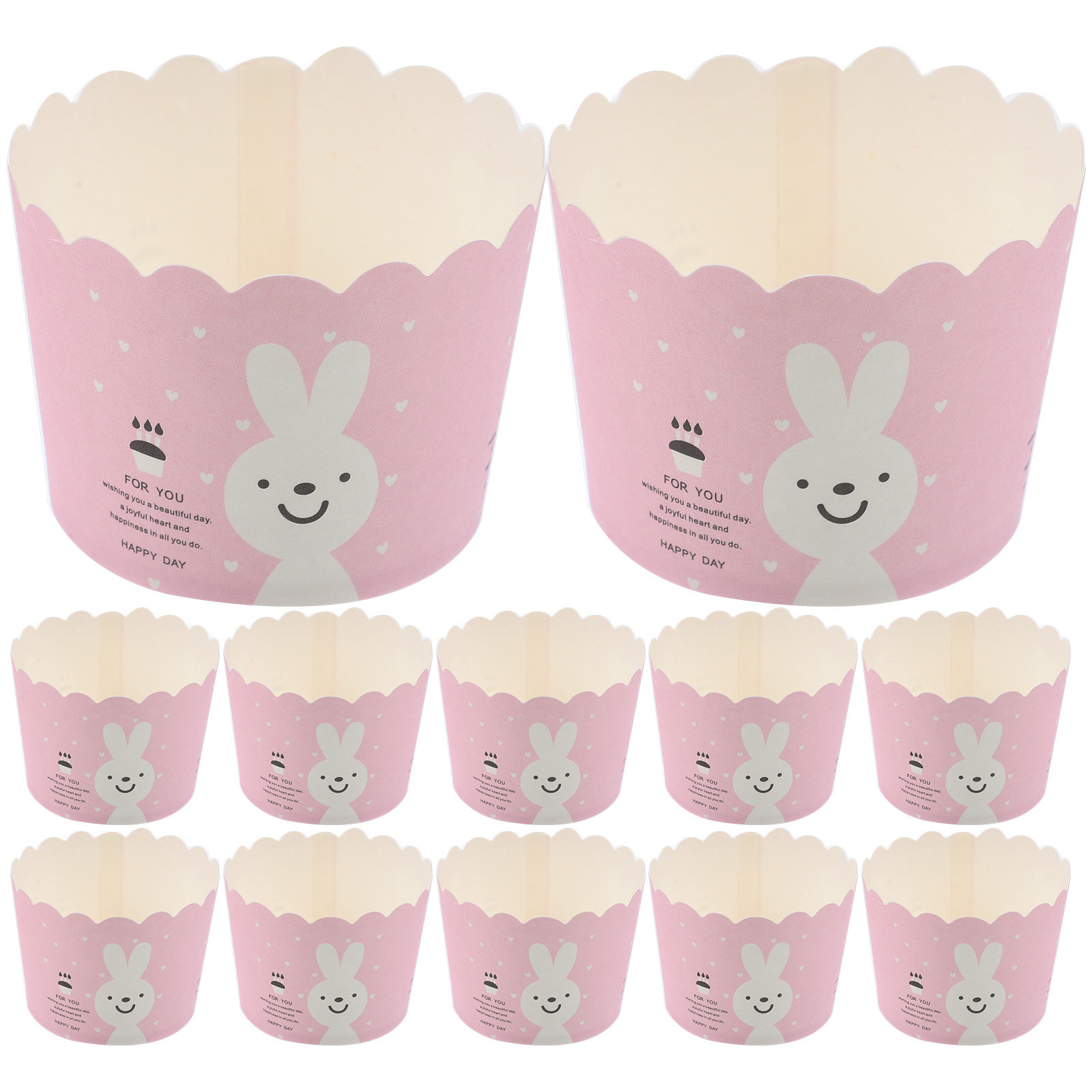100Pcs Cake Paper Cups High Qu - Wedding Cake Supply のレビューと価格
