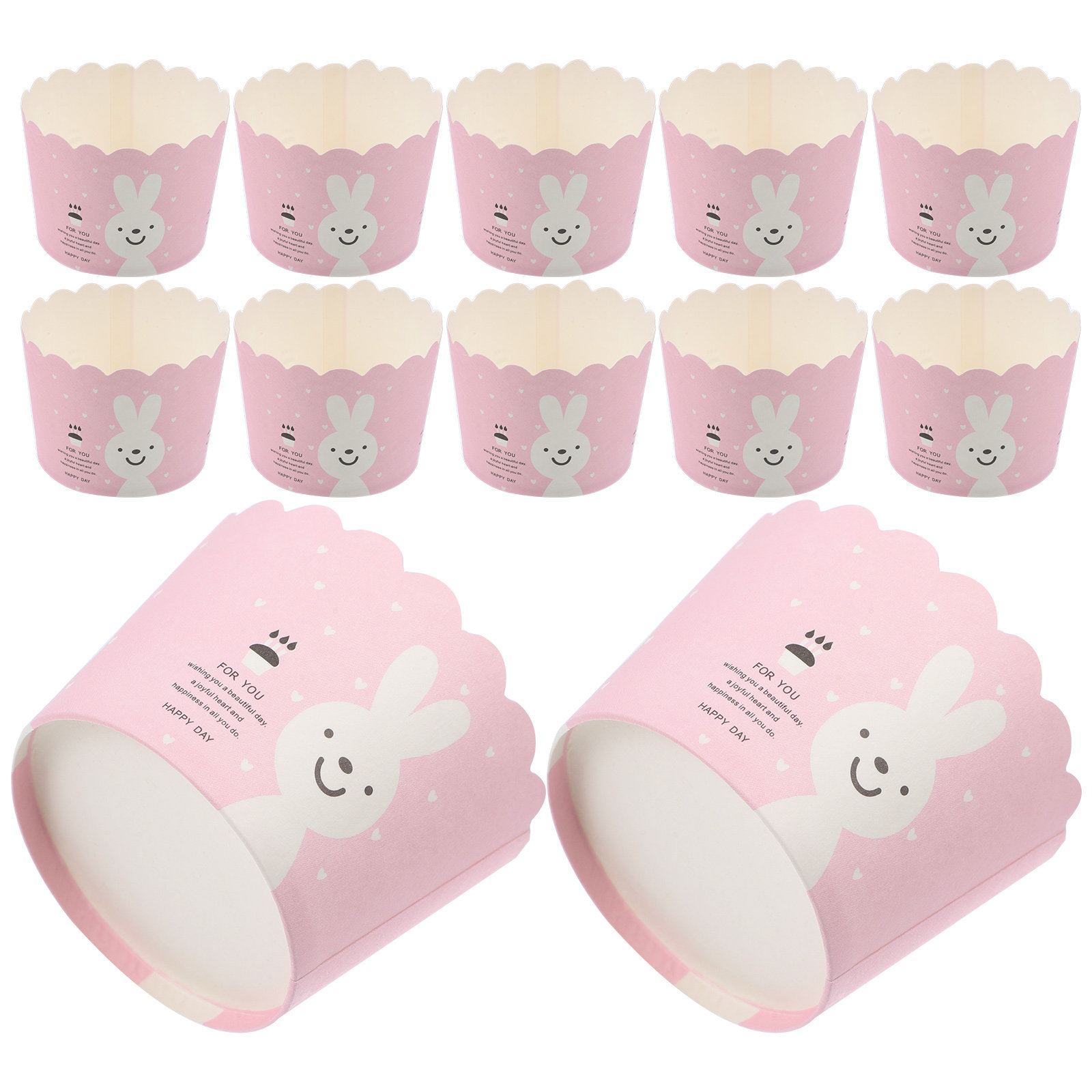 100Pcs Cake Paper Cups High Qu - Wedding Cake Supply のレビューと価格