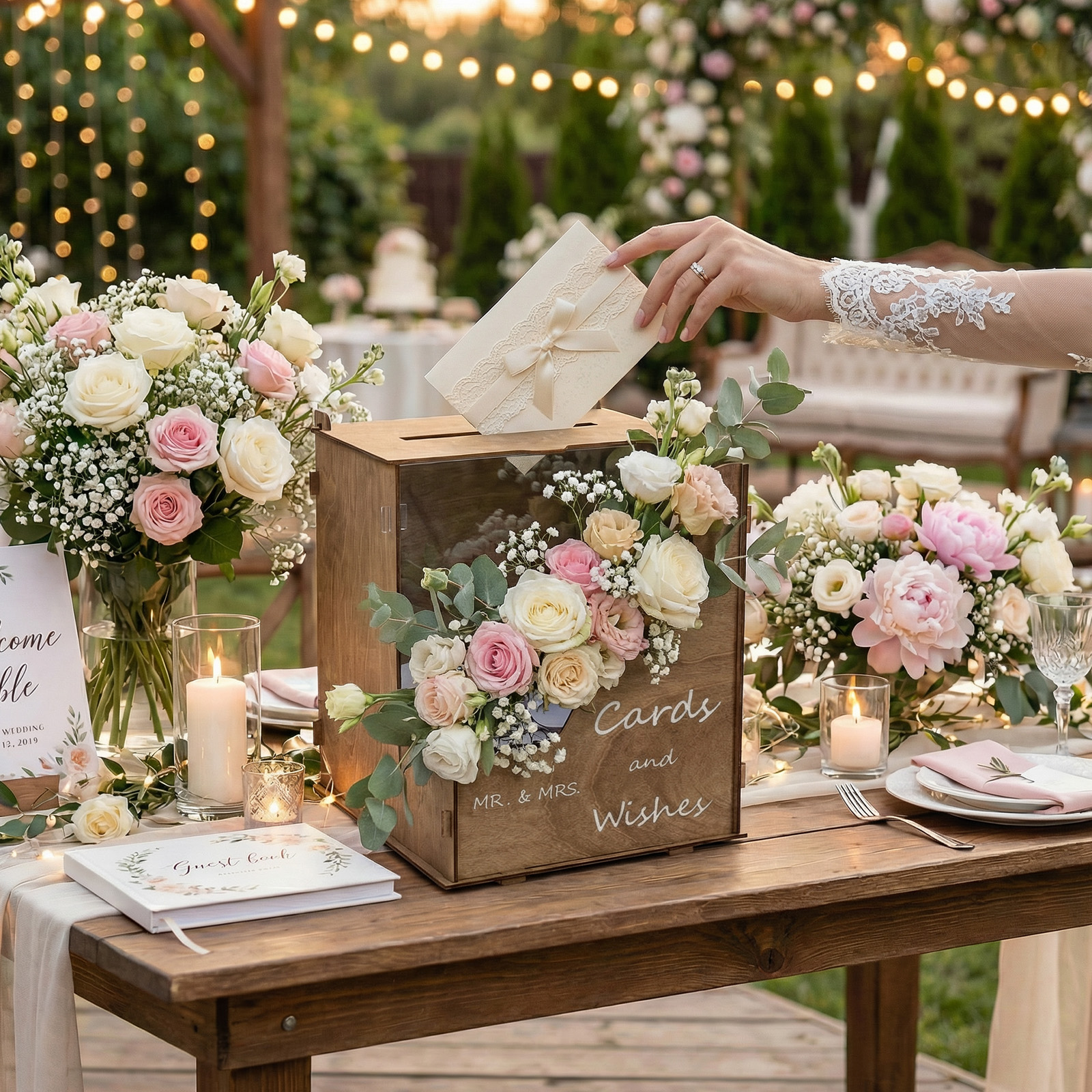 OurWarm Wedding Card Box with  - Wedding Card Box のレビューと価格