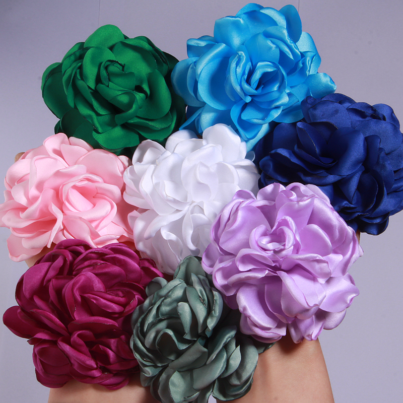 8CM Artificial Satin Rose Fabr - Wedding Dress Supply のレビューと価格