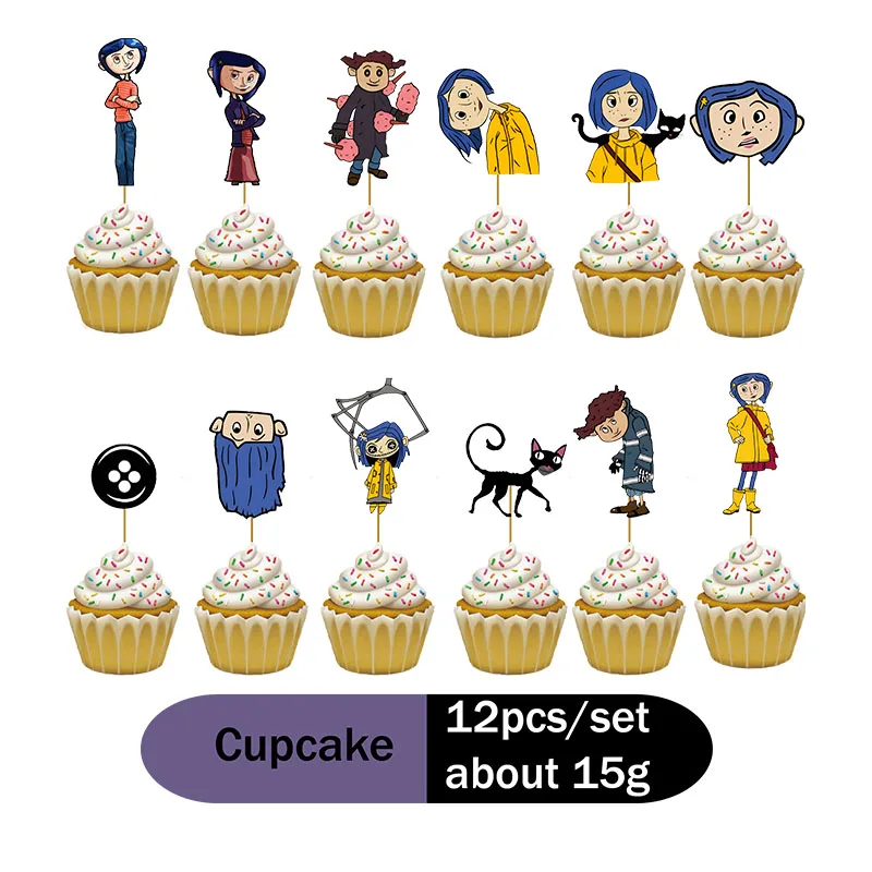 Coraline Cartoon Movie Theme S - Confetti Balloon Set のレビューと価格