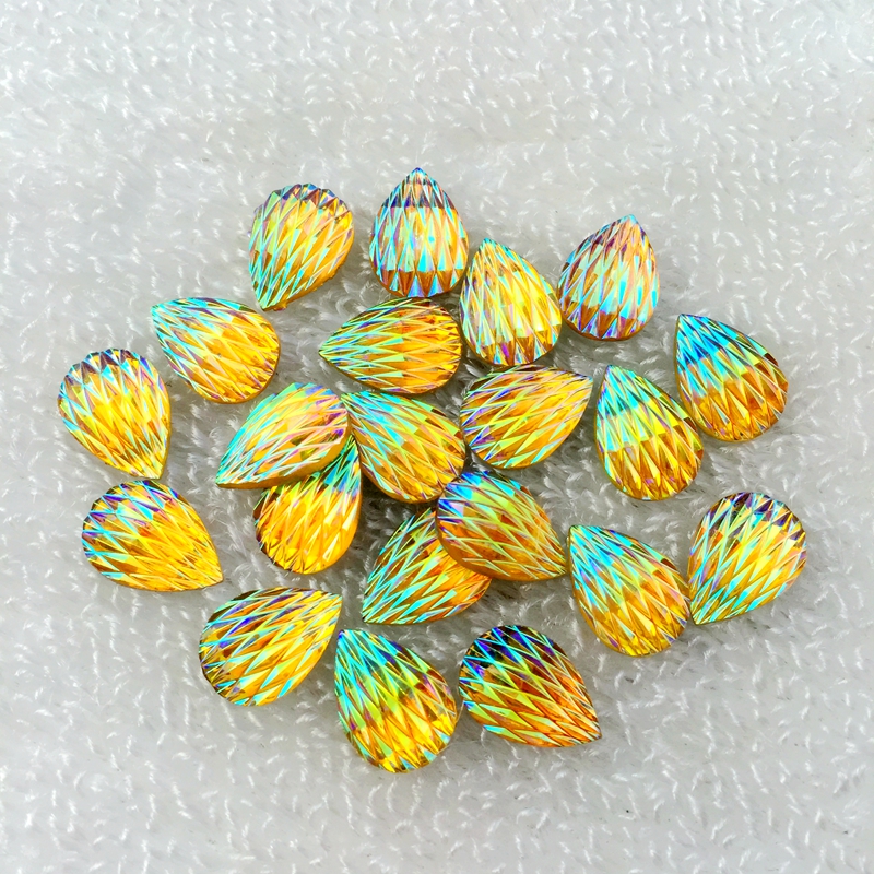 60pcs 10*14mm Water Drop Shiny - Wedding Water Supply のレビューと価格