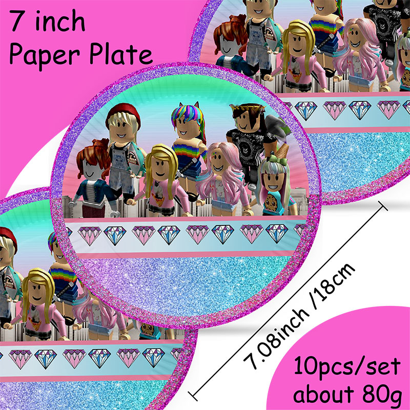 Roblox Girl Decorations for Pu - Confetti Balloon Set のレビューと価格