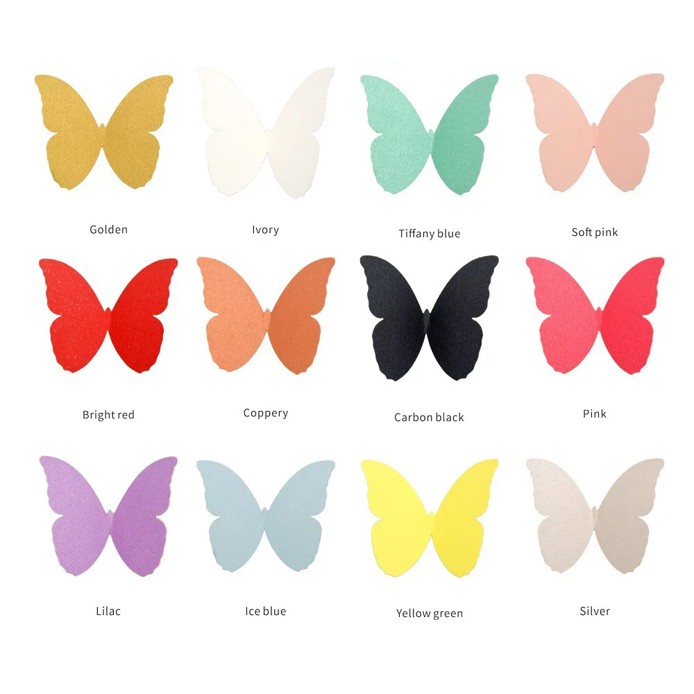 48Pcs/set Pearlescent Butterfl - Confetti Balloon Set のレビューと価格