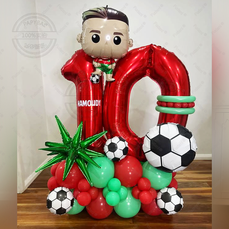 48Pcs Football Boy 1-30th Birt - Supply Wedding Venue のレビューと価格