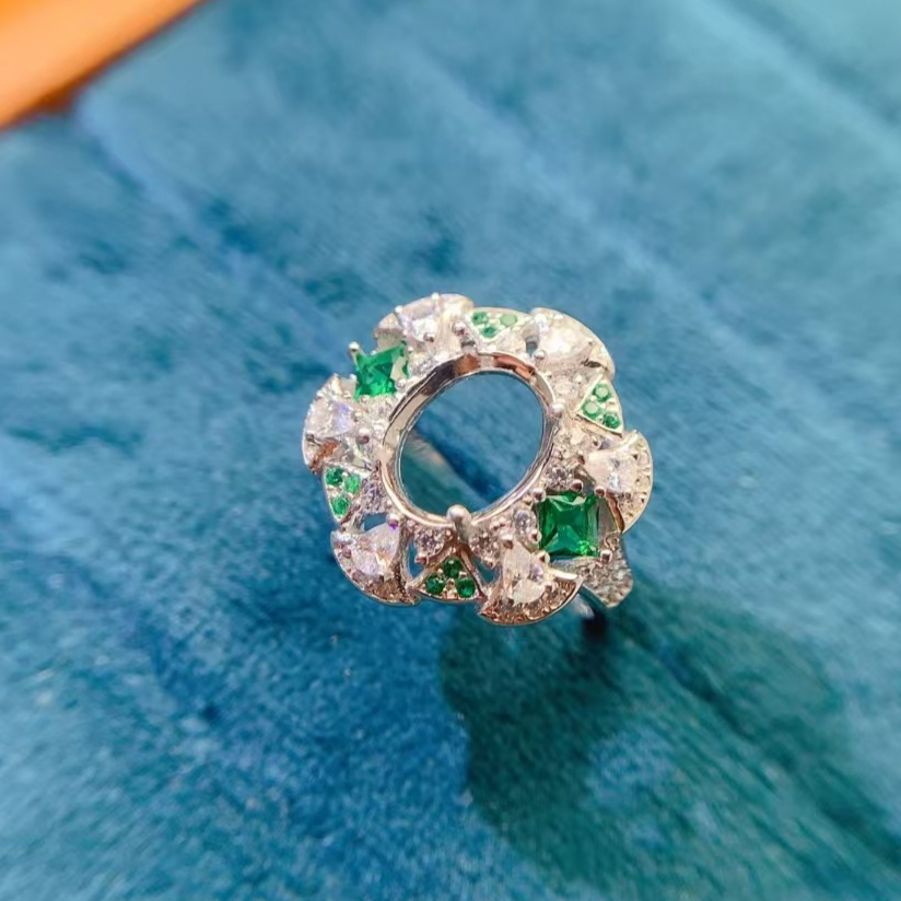 8mm*10mm 925 Silver Semi Mount - Supplier Wedding のレビューと価格