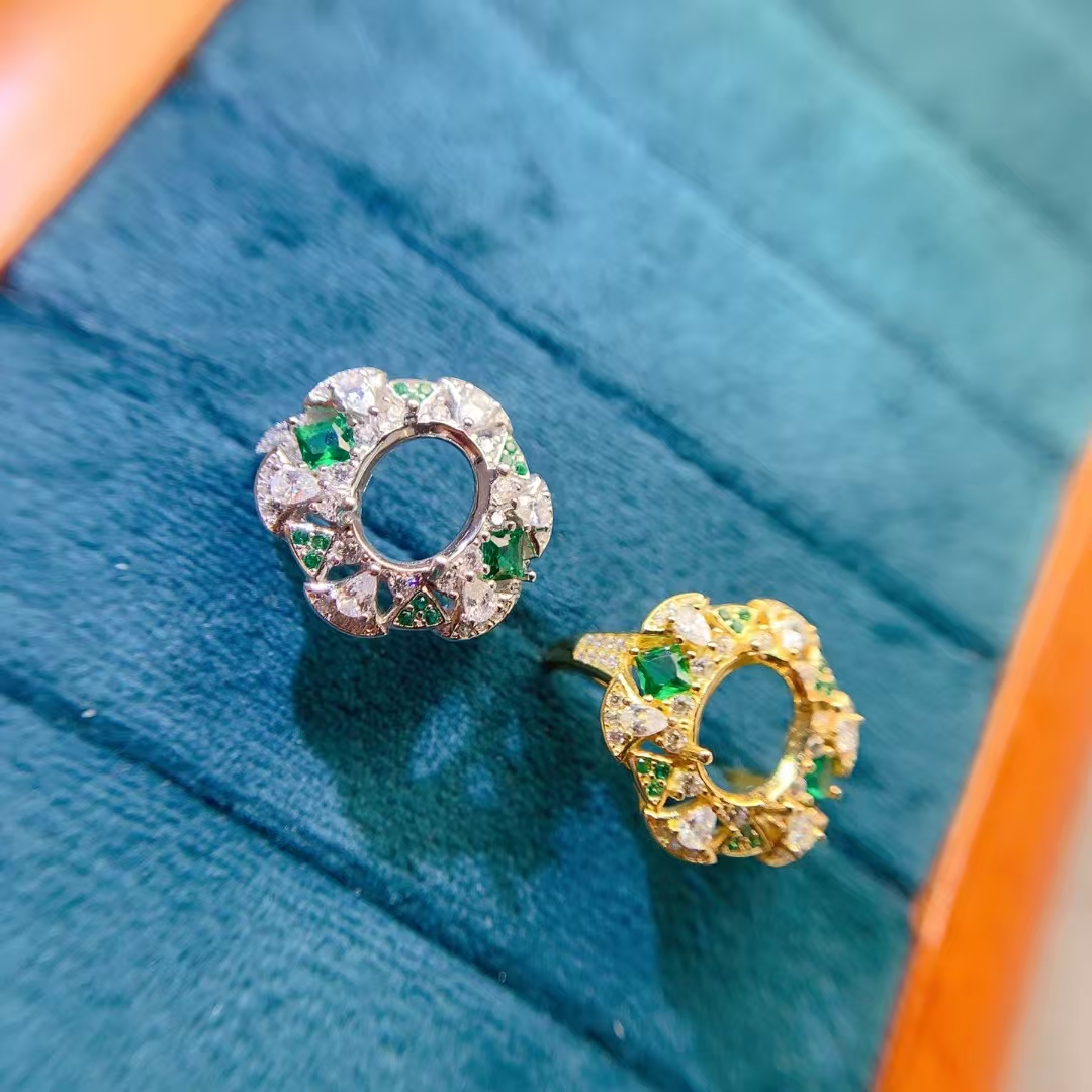 8mm*10mm 925 Silver Semi Mount - Supplier Wedding のレビューと価格