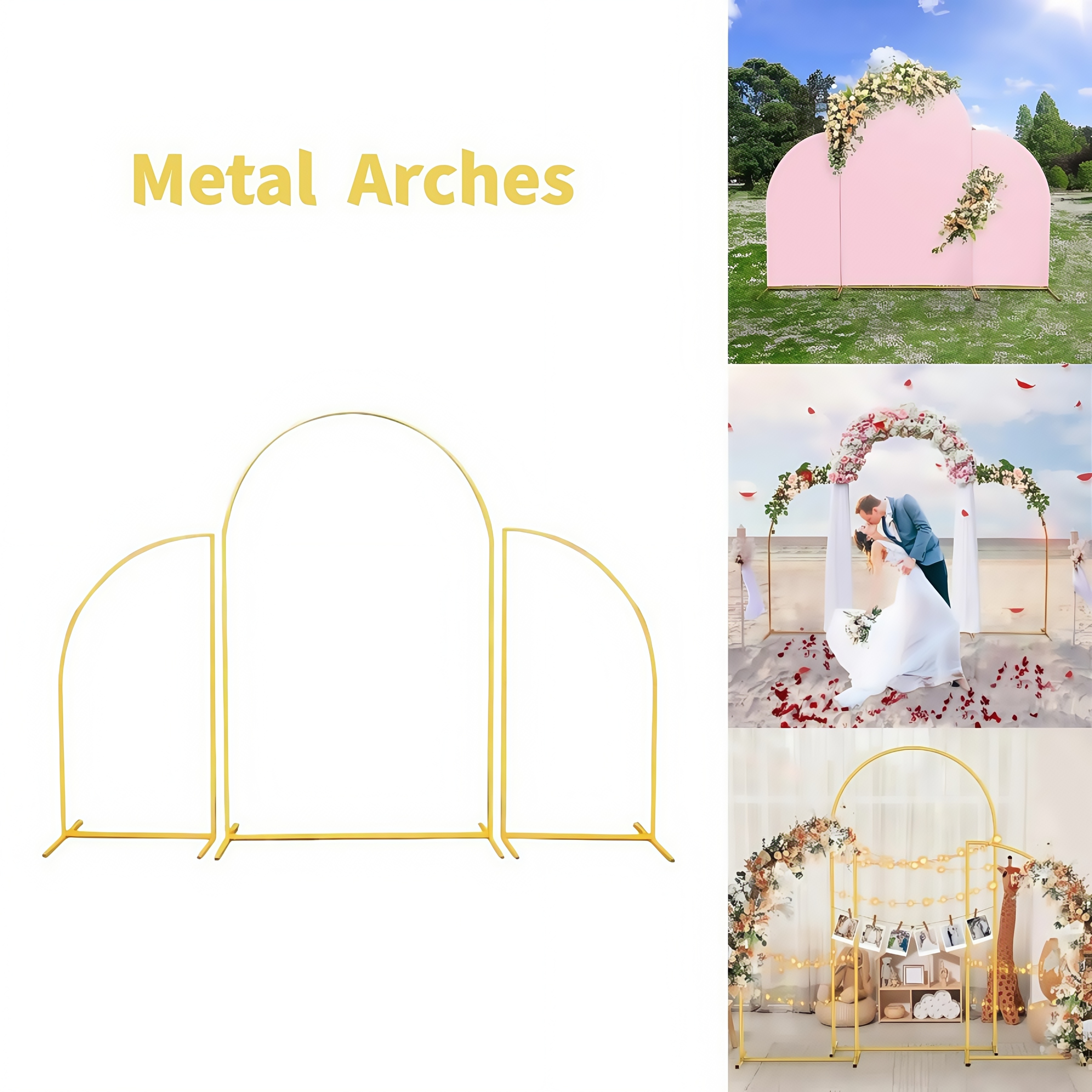 Crown Metal Arch Stand,3pcs Se - Confetti Balloon Set のレビューと価格