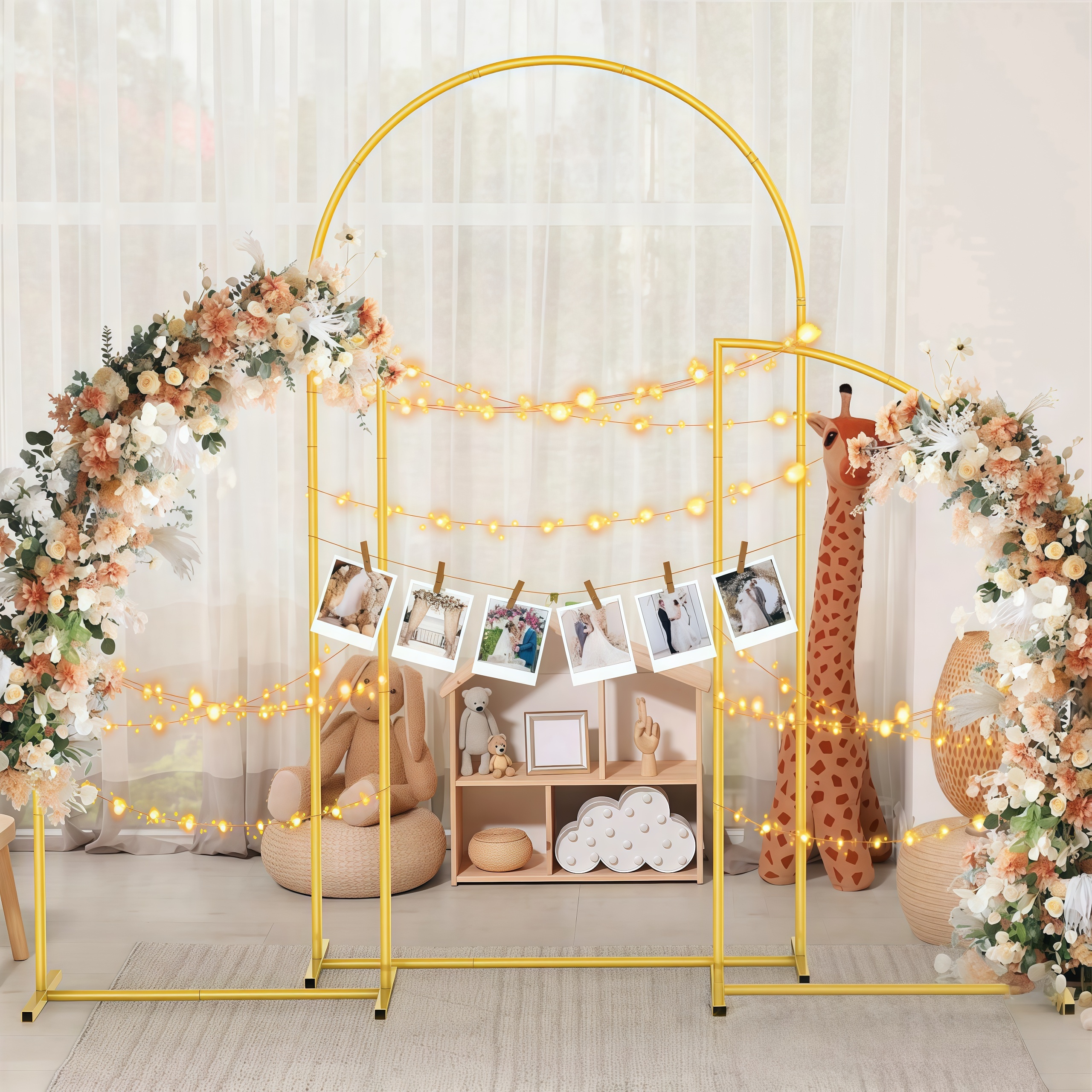 Crown Metal Arch Stand,3pcs Se - Confetti Balloon Set のレビューと価格