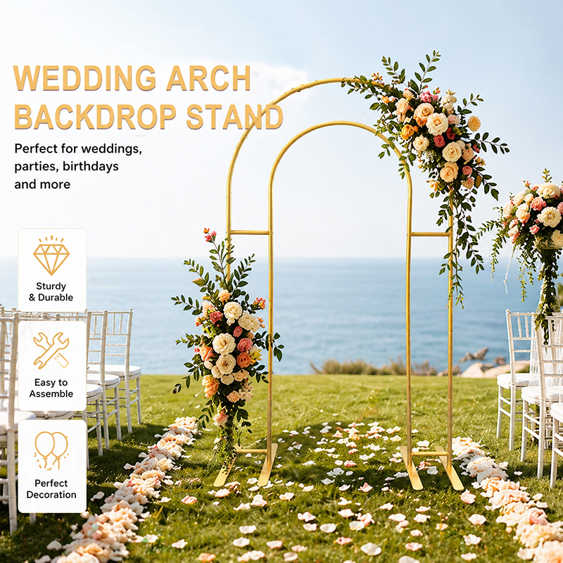 Open Arch Backdrop Stand, Doub - Confetti Balloon Set のレビューと価格
