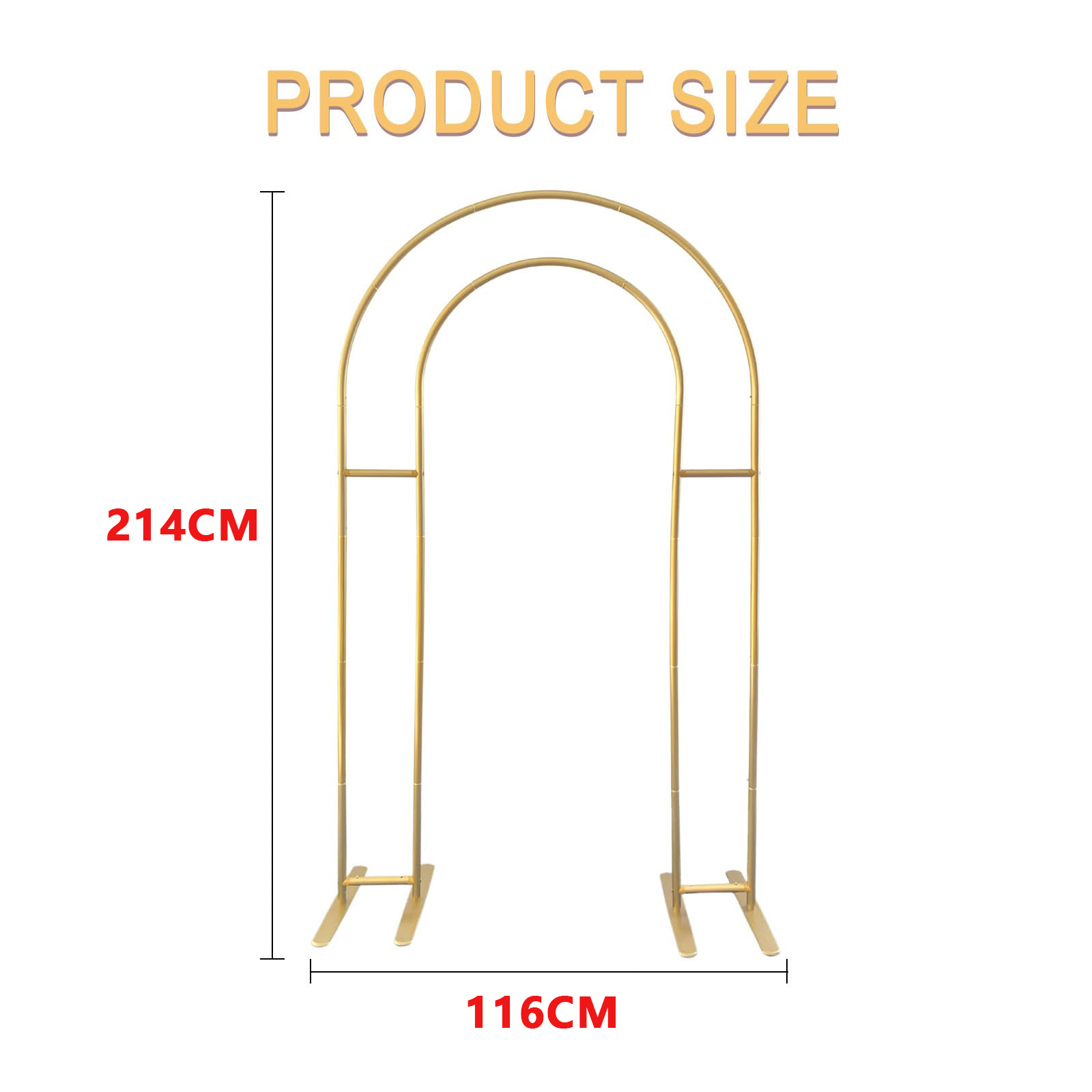 Open Arch Backdrop Stand, Doub - Confetti Balloon Set のレビューと価格