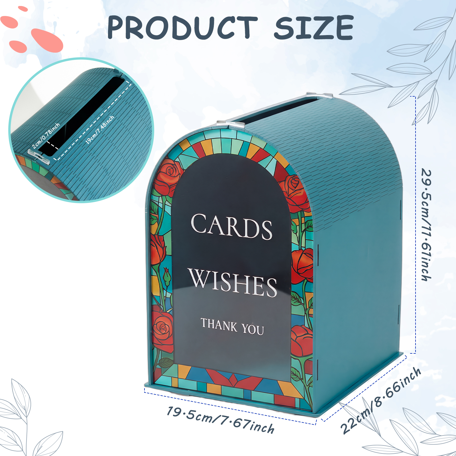 Wooden Wedding Card Box for Pa - Wedding Card Box のレビューと価格