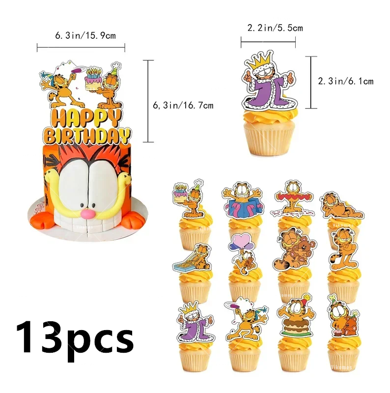 Cute Cartoon G-arfielded Birth - Confetti Balloon Set のレビューと価格