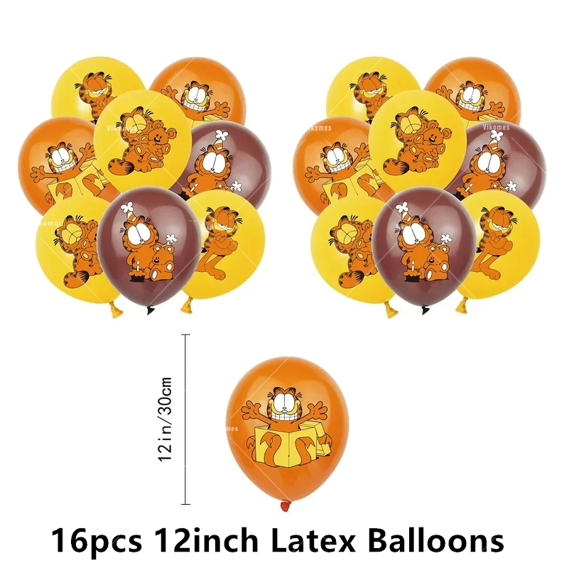 Cute Cartoon G-arfielded Birth - Confetti Balloon Set のレビューと価格