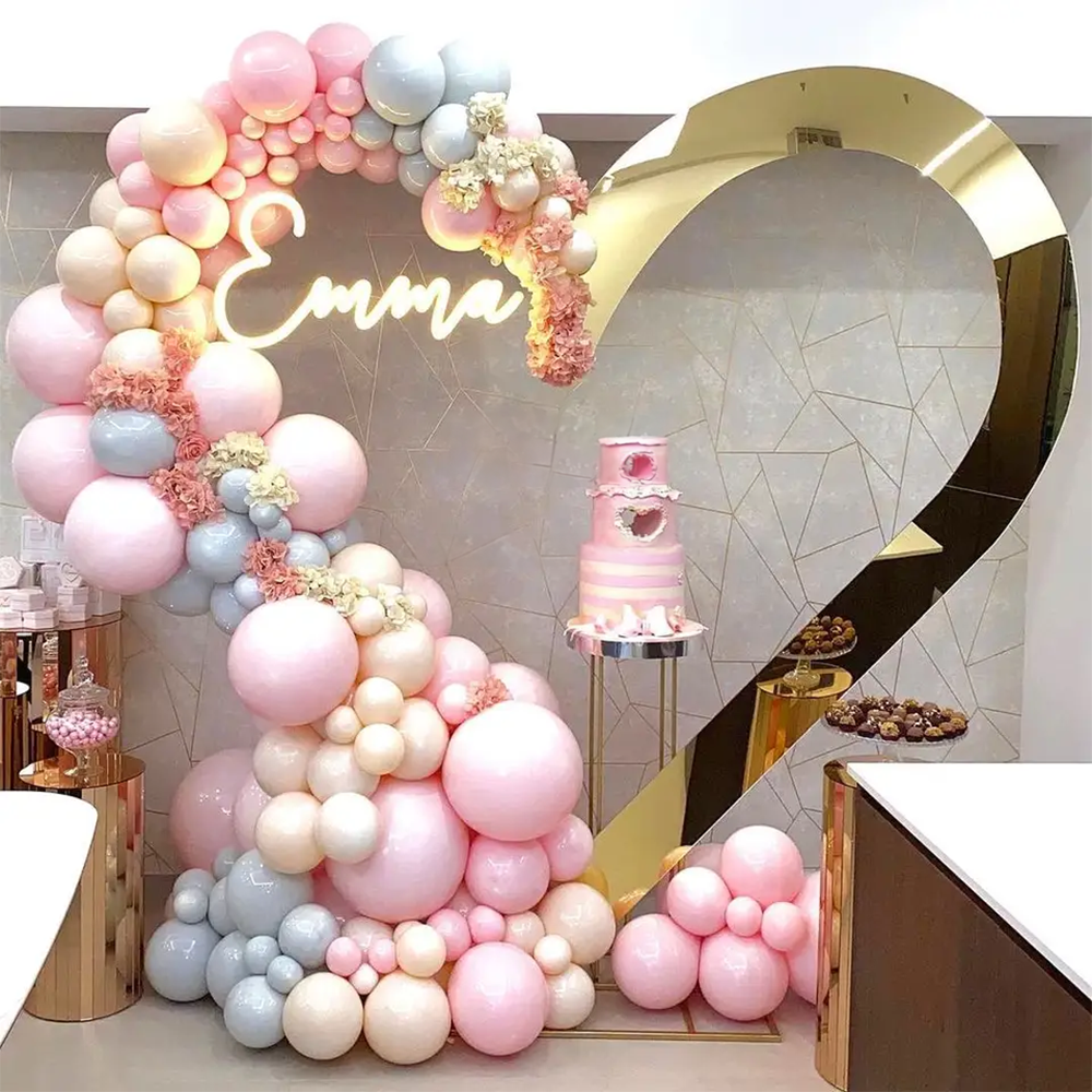 Hot Sale Gold Trim Flower Acry - Supplier Wedding のレビューと価格