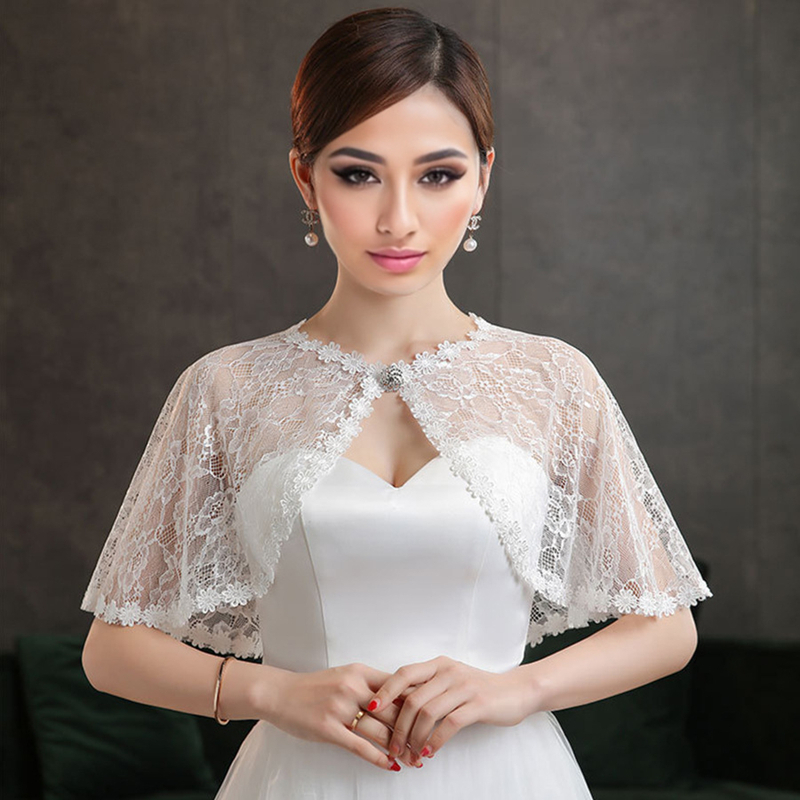 Wedding Bridal Floral Lace Sho - Wedding Dress Supply のレビューと価格