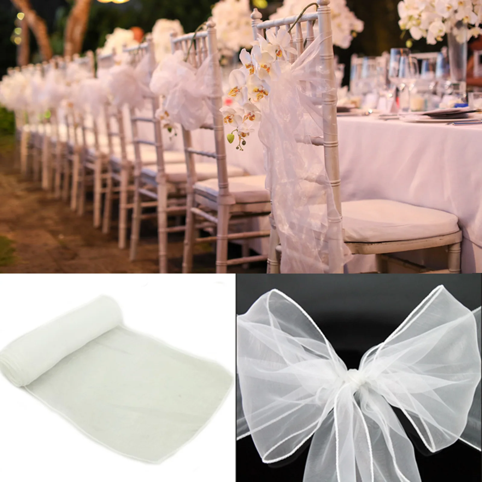 Wholesale 10/50 Pack Organza B - Wedding Supply Wholesale のレビューと価格