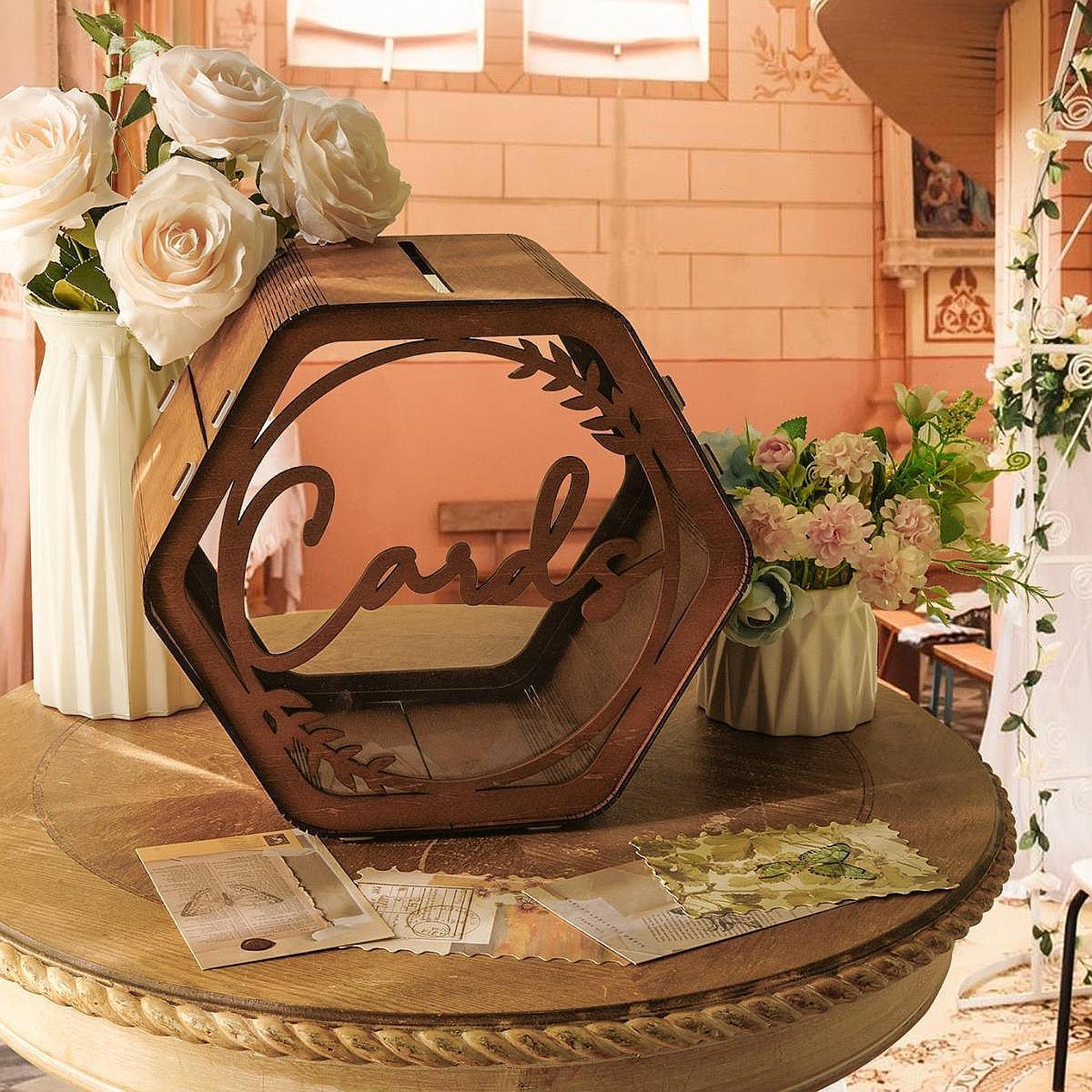 Wedding Card Box Envelope Mone - Wedding Card Box のレビューと価格