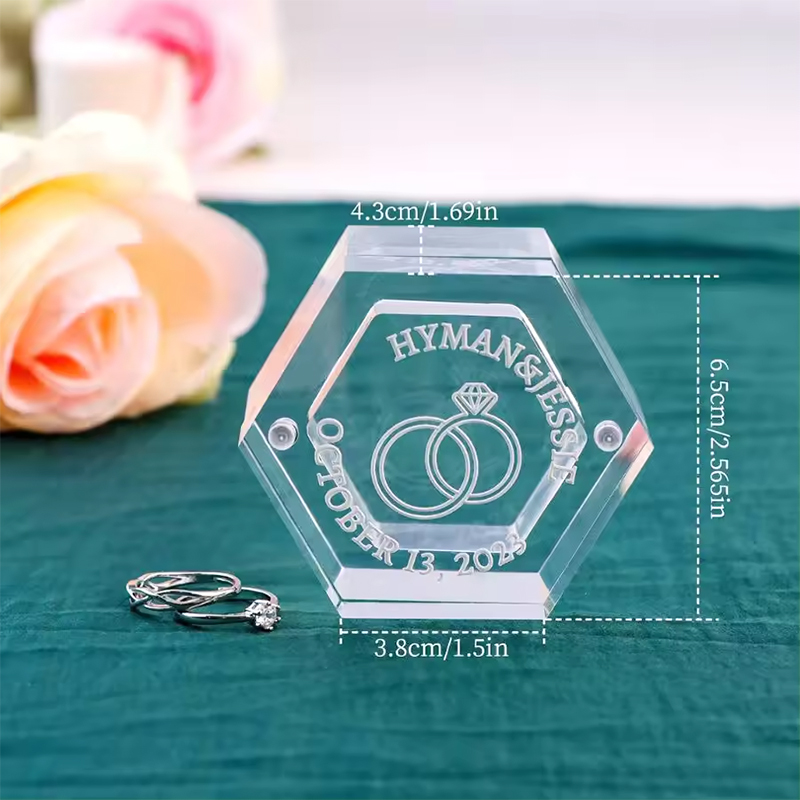 Personalized Wedding Acrylic R - Ring Bearer Pillow のレビューと価格