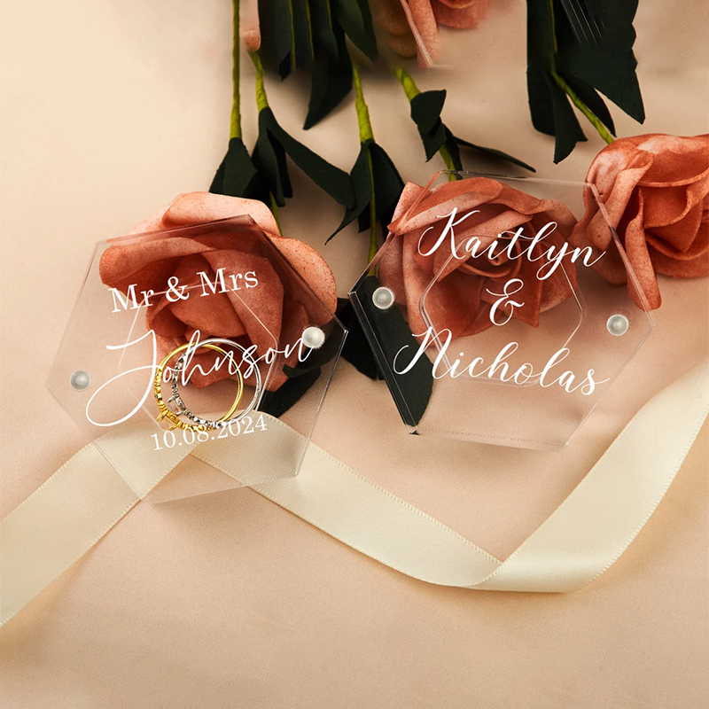 Personalized Wedding Acrylic R - Ring Bearer Pillow のレビューと価格