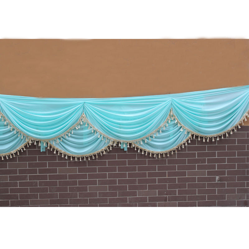 3/6M Faux Silk Swag Drape For  - Wedding Supply Wholesale のレビューと価格