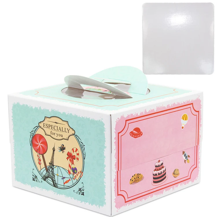 5pcs 8inch cake box with windo - Supplier Wedding のレビューと価格