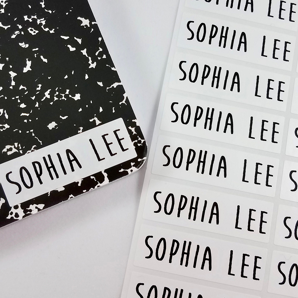 Custom 50pcs White Name Sticke - Wedding Water Supply のレビューと価格