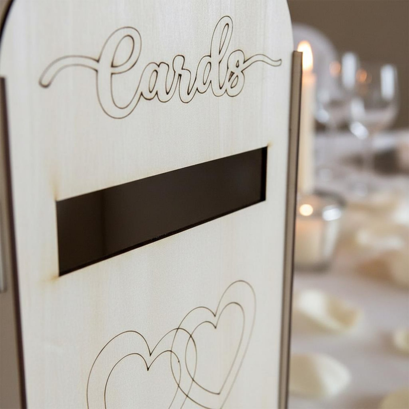 Wooden Wedding Card Box Laser  - Wedding Card Box のレビューと価格