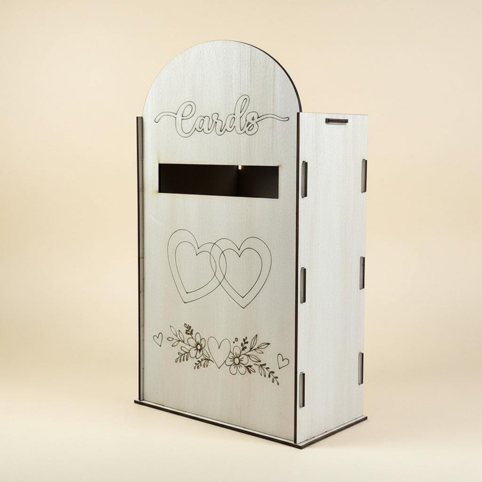 Wooden Wedding Card Box Laser  - Wedding Card Box のレビューと価格