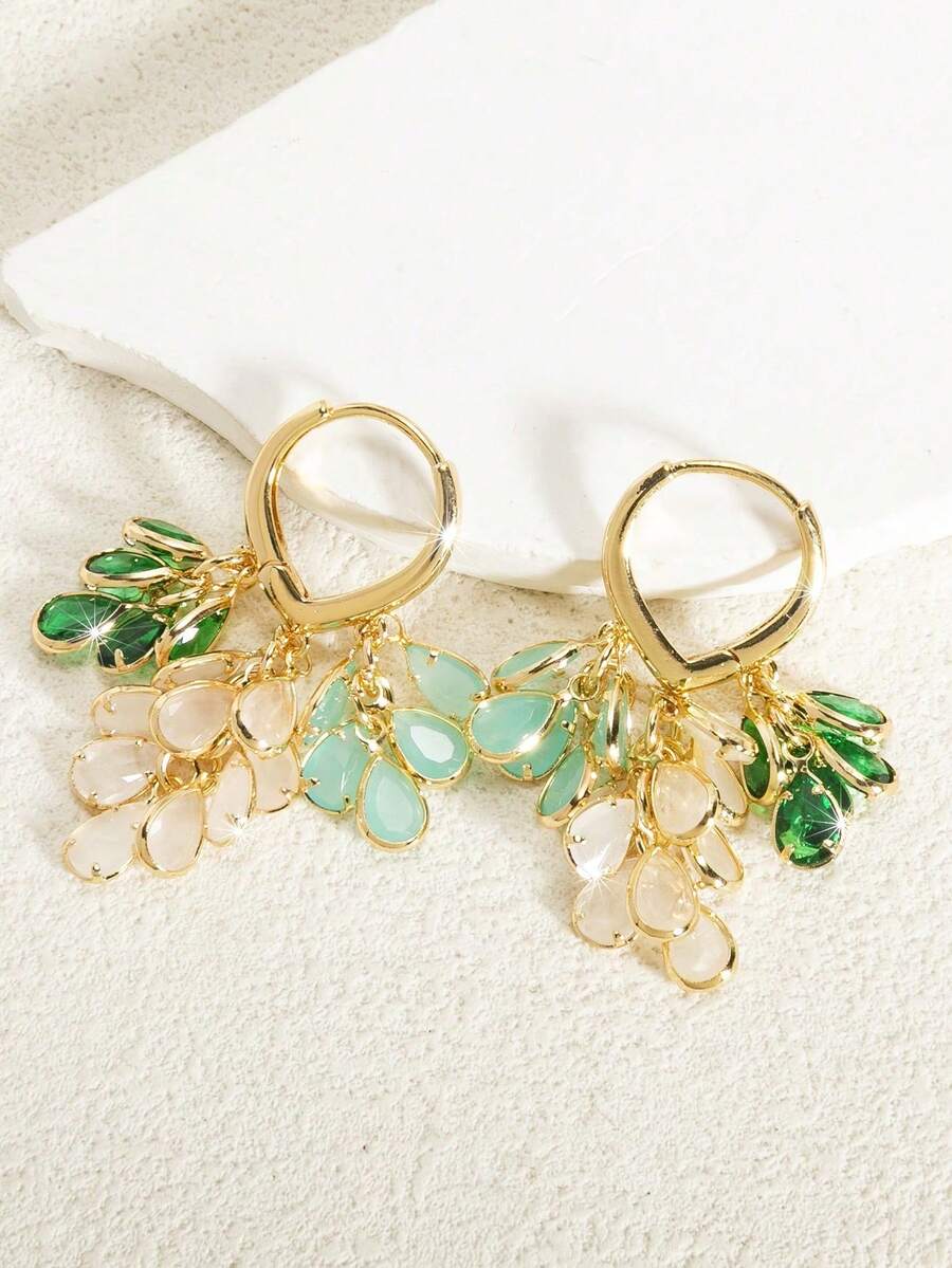 Gold-Plated Hoop Earrings With - Wedding Package Gold のレビューと価格