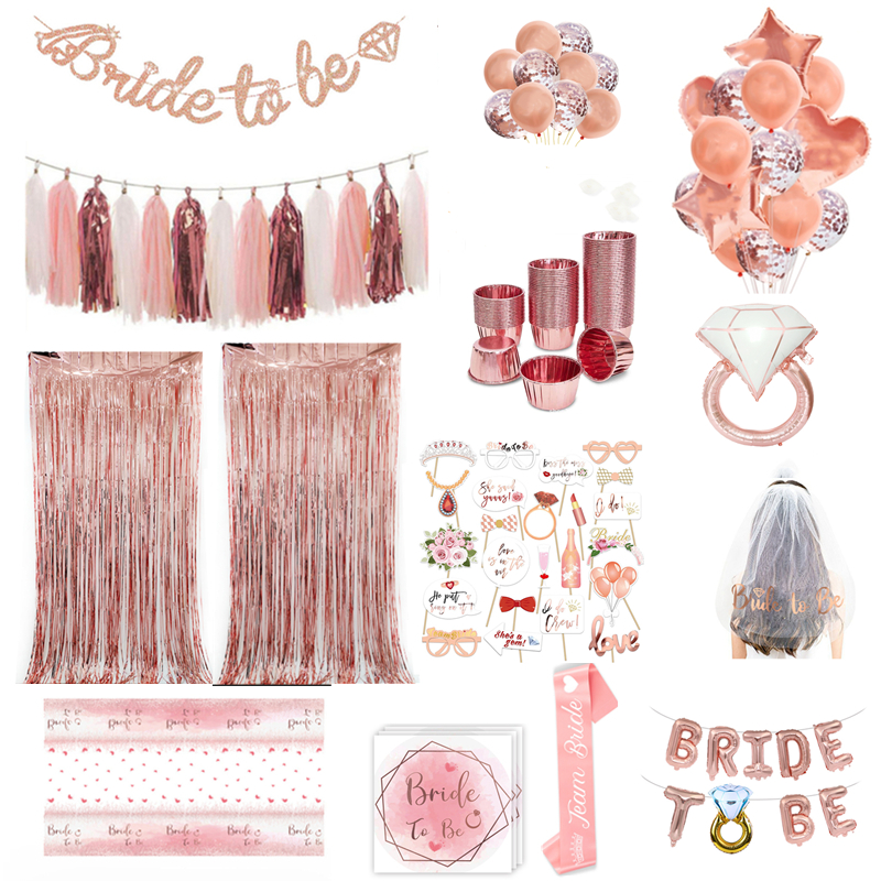 Bride To Be Party Decorations  - Confetti Balloon Set のレビューと価格