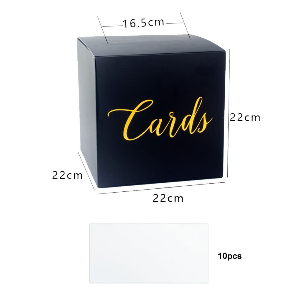 Envelope Boxes White Black Wed - Wedding Card Box のレビューと価格