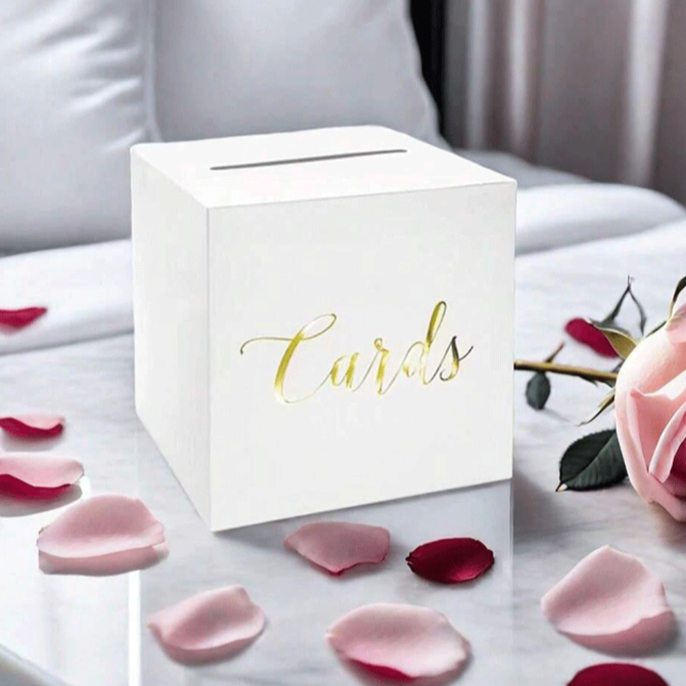 Envelope Boxes White Black Wed - Wedding Card Box のレビューと価格