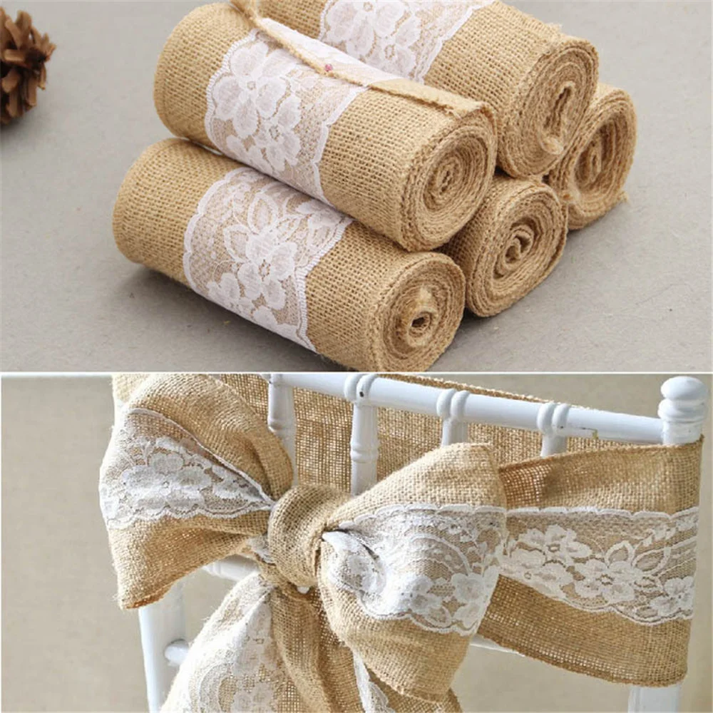 10PC Linen Chair Back Decorati - Supply Wedding Venue のレビューと価格