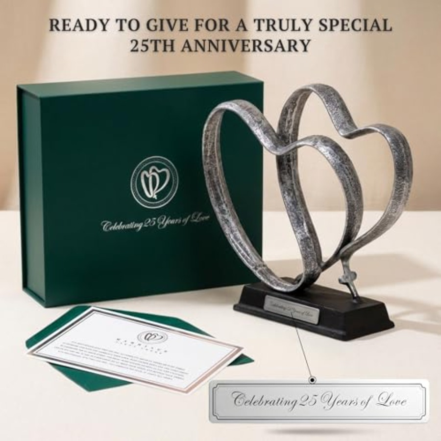 25th Anniversary Wedding Gifts - Wedding Card Box のレビューと価格