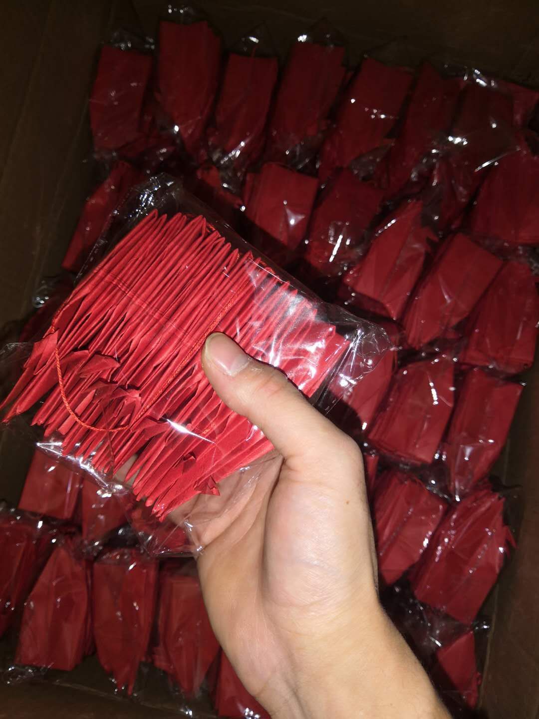 Red Paper Crane Decoration Han - Supply Wedding Venue のレビューと価格