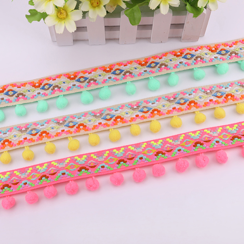 Polyester Fabric Pom Pom Tasse - Wedding Supply Wholesale のレビューと価格