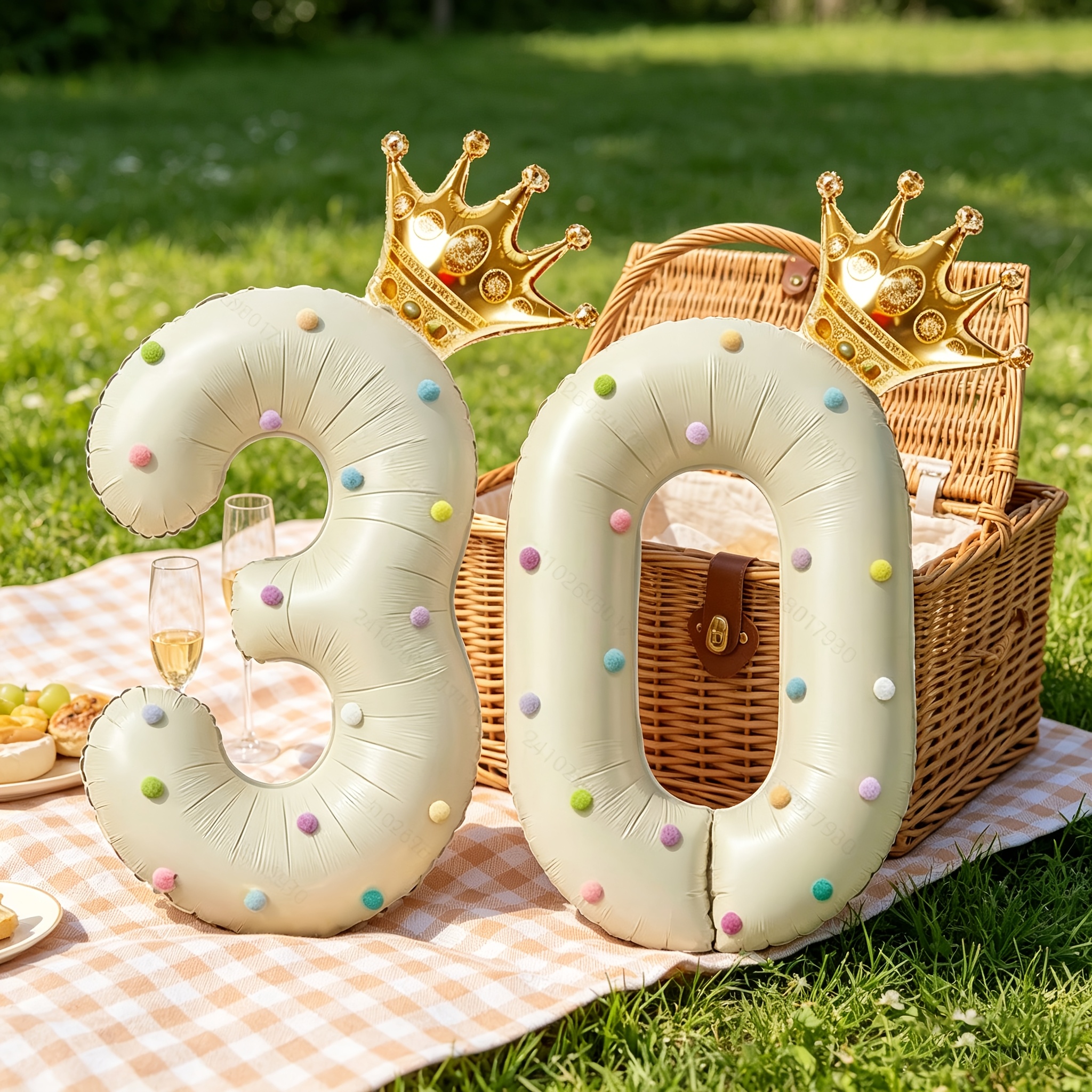 Large 40inch Cream-Colored Num - Supply Wedding Venue のレビューと価格