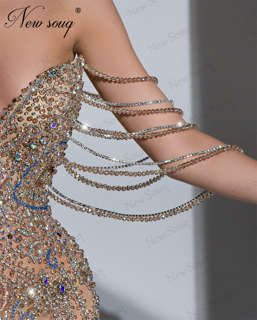 Hand Sew Beading Evening Dress - Wedding Dress Supply のレビューと価格