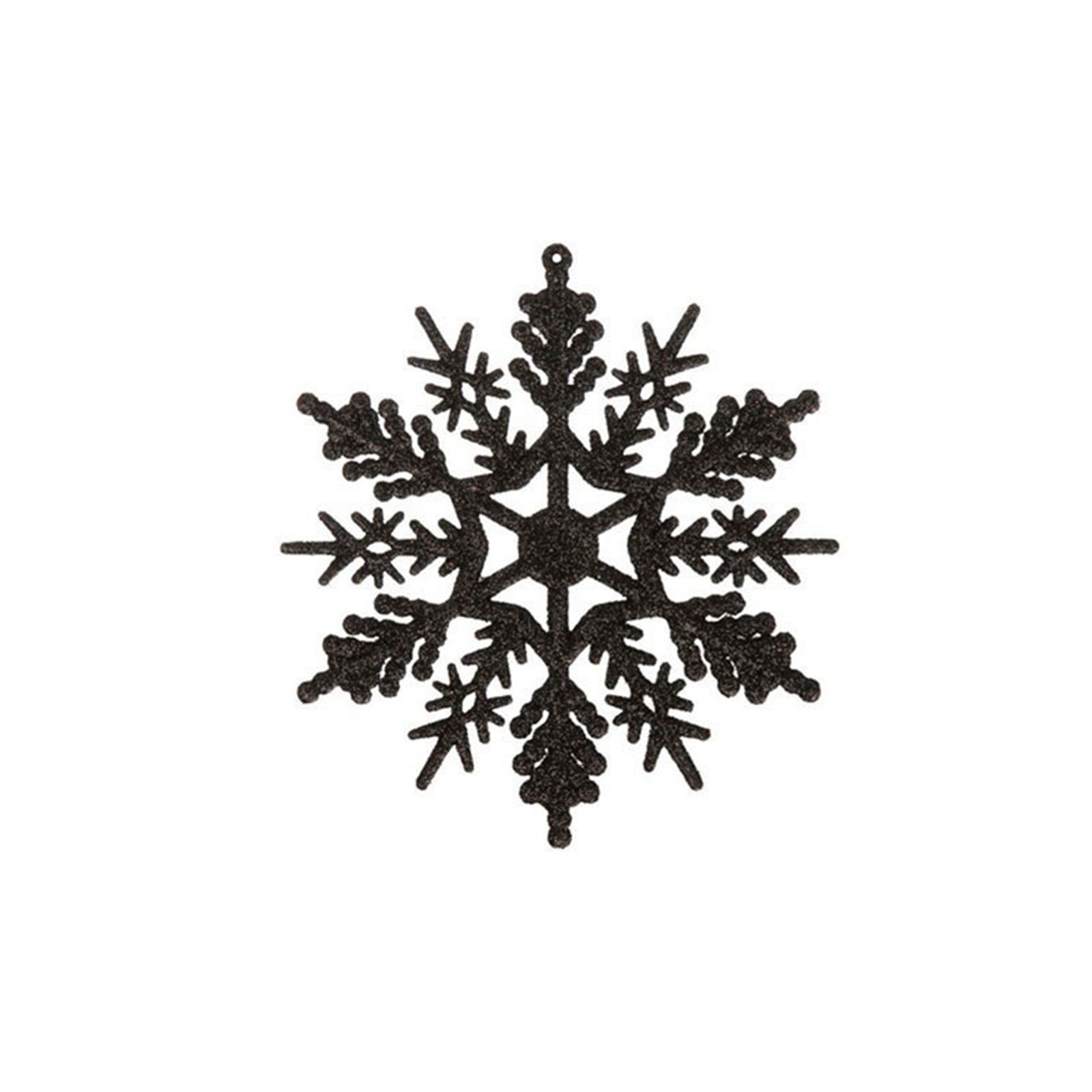 12pcs/set Black Plastic Snowfl - Supply Wedding Venue のレビューと価格