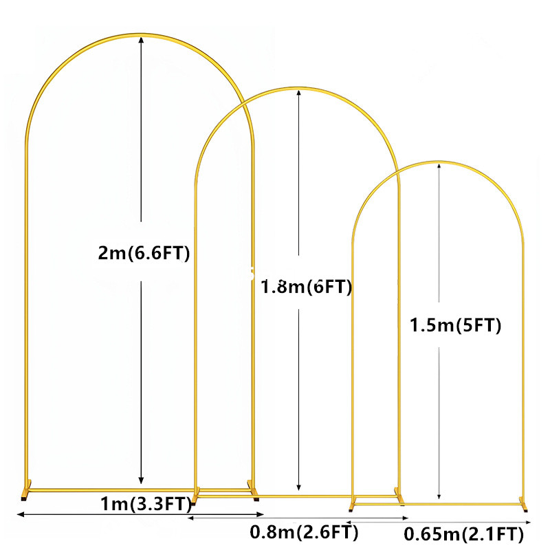 1pc Gold Metal Arch Backdrop S - Confetti Balloon Set のレビューと価格