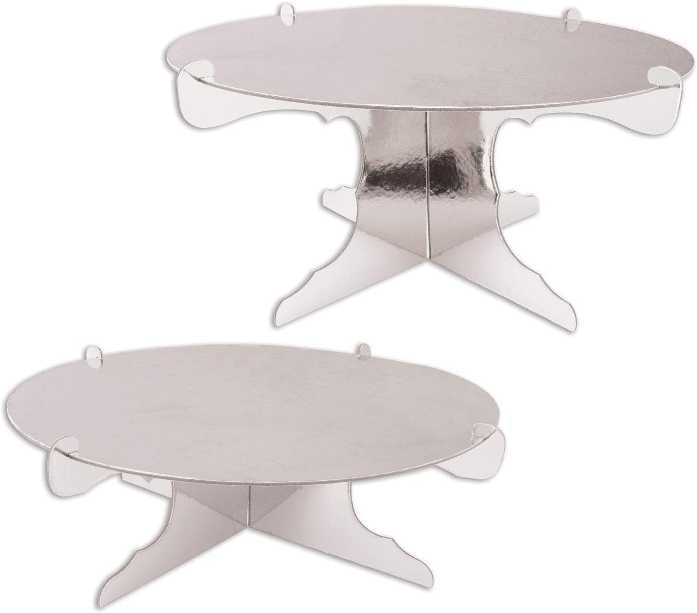 Metallic Cake Stands for Weddi - Wedding Cake Supply のレビューと価格