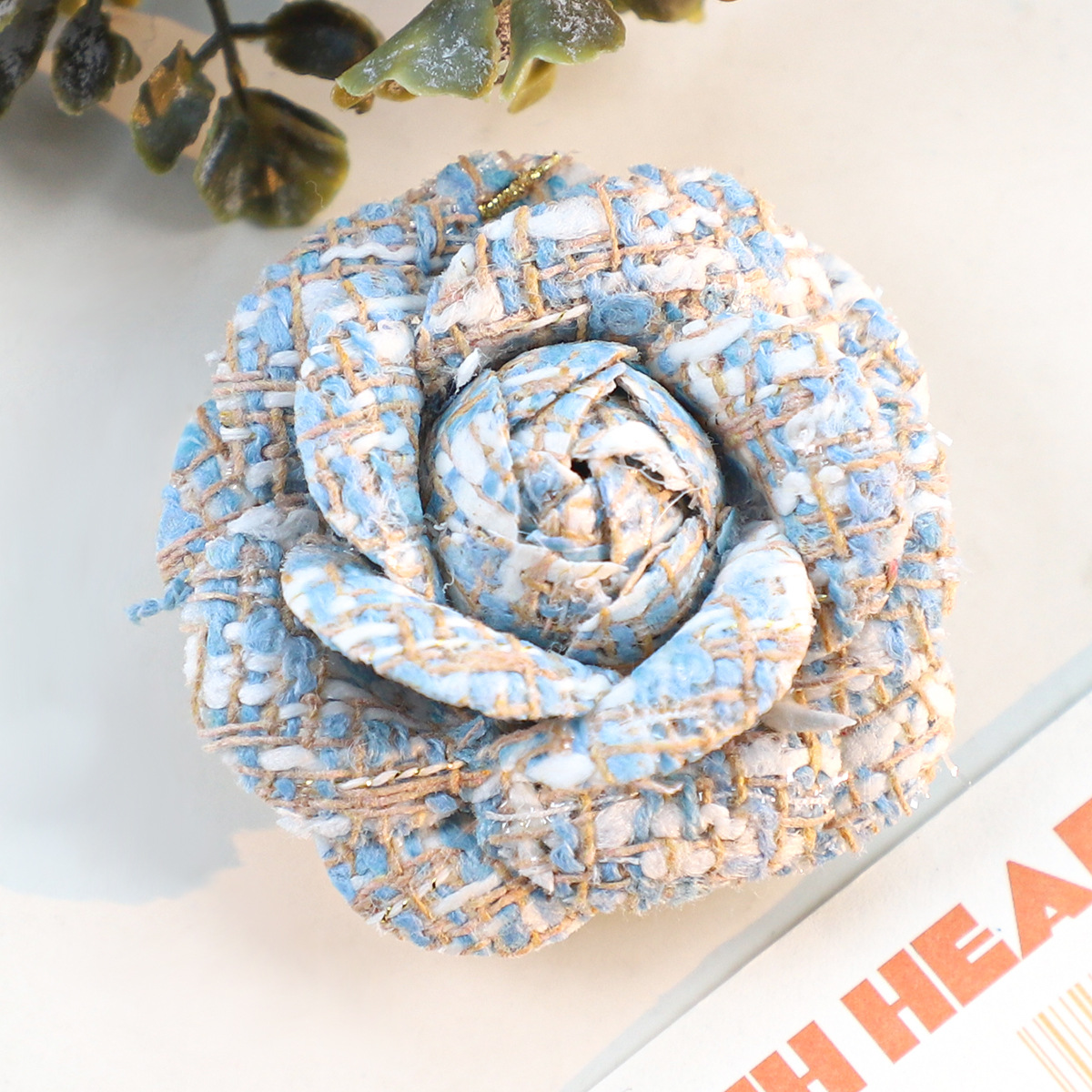 6CM Camellia Brooch for Women  - Wedding Dress Supply のレビューと価格