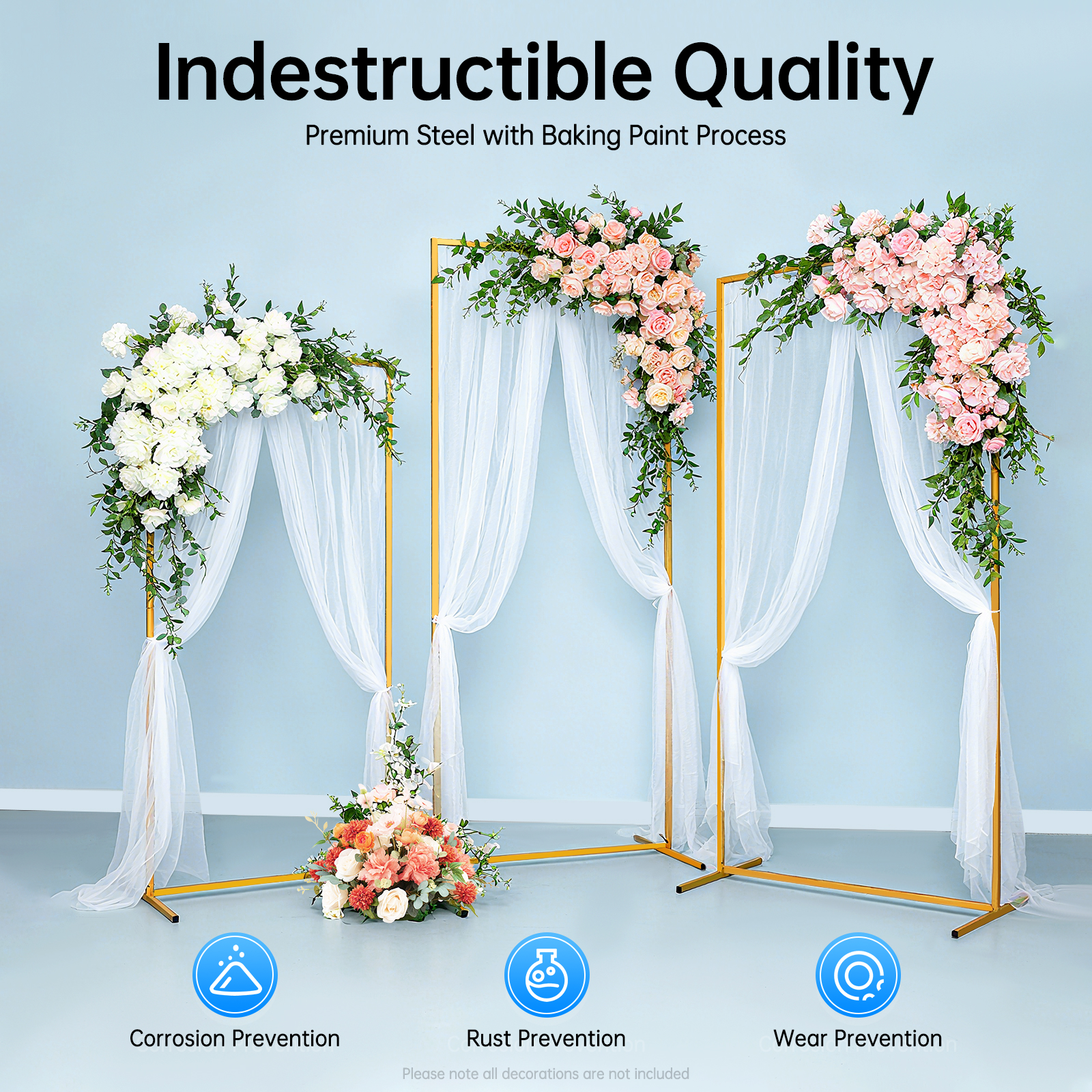 Gold Wedding Stand Set With En - Wedding Package Gold のレビューと価格