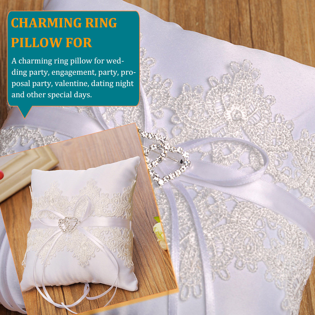 Charming Ring Bearer Pillow fo - Ring Bearer Pillow のレビューと価格