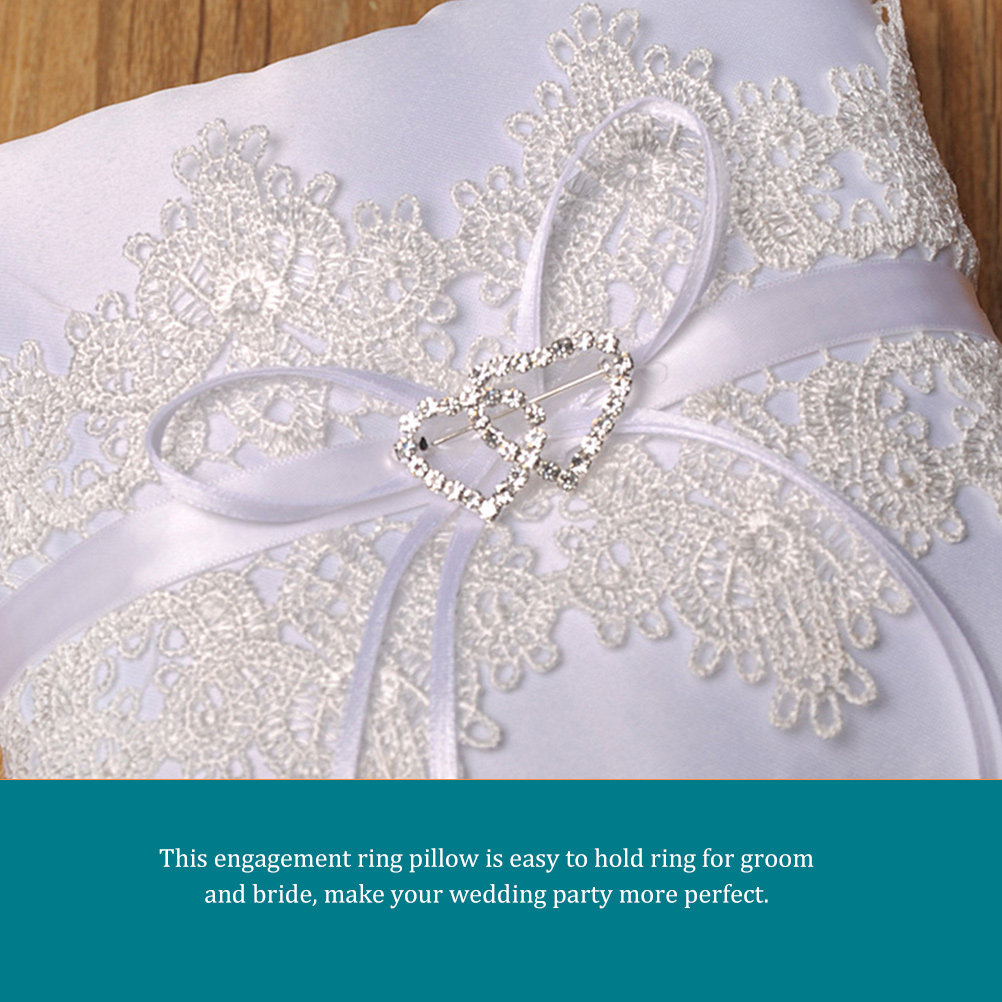Charming Ring Bearer Pillow fo - Ring Bearer Pillow のレビューと価格