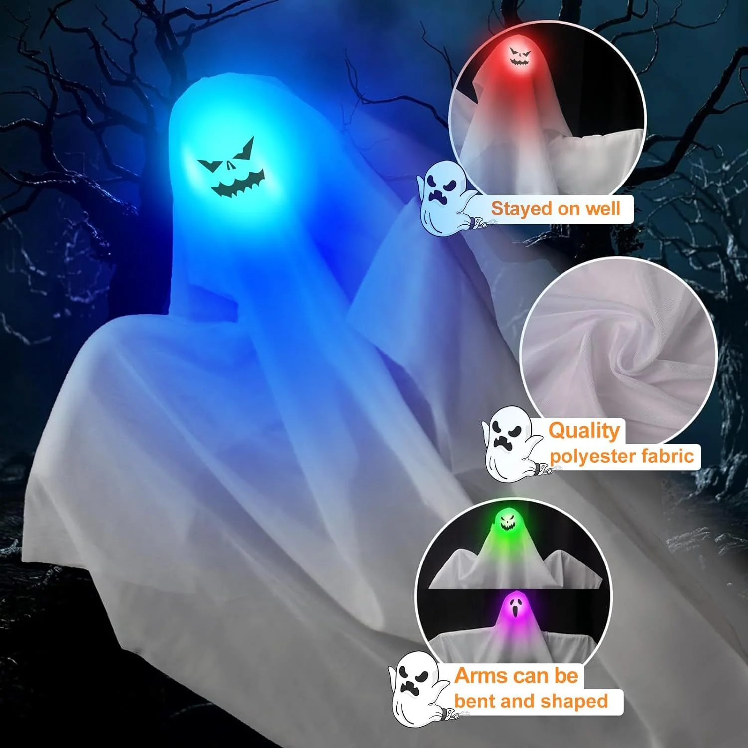 Glowing Halloween LED Lights S - Supply Wedding Venue のレビューと価格