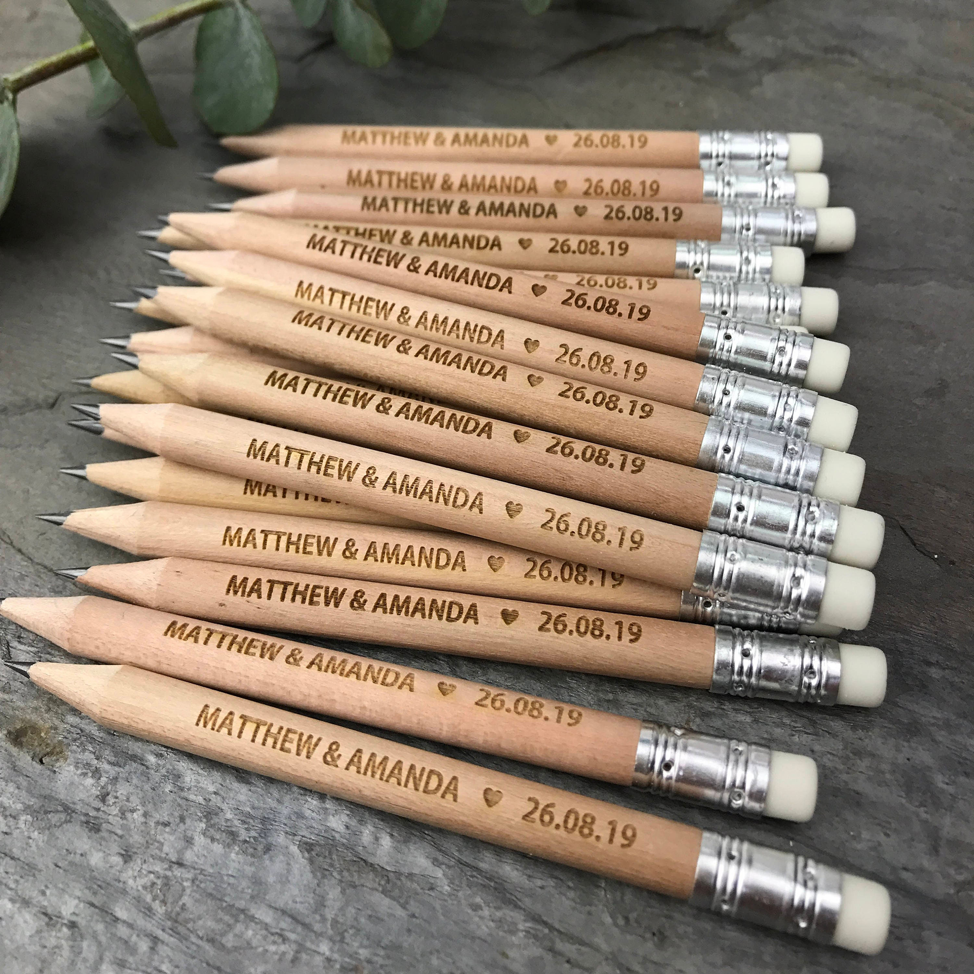30/50/100Pcs Personalized Rust - Wedding Qb のレビューと価格