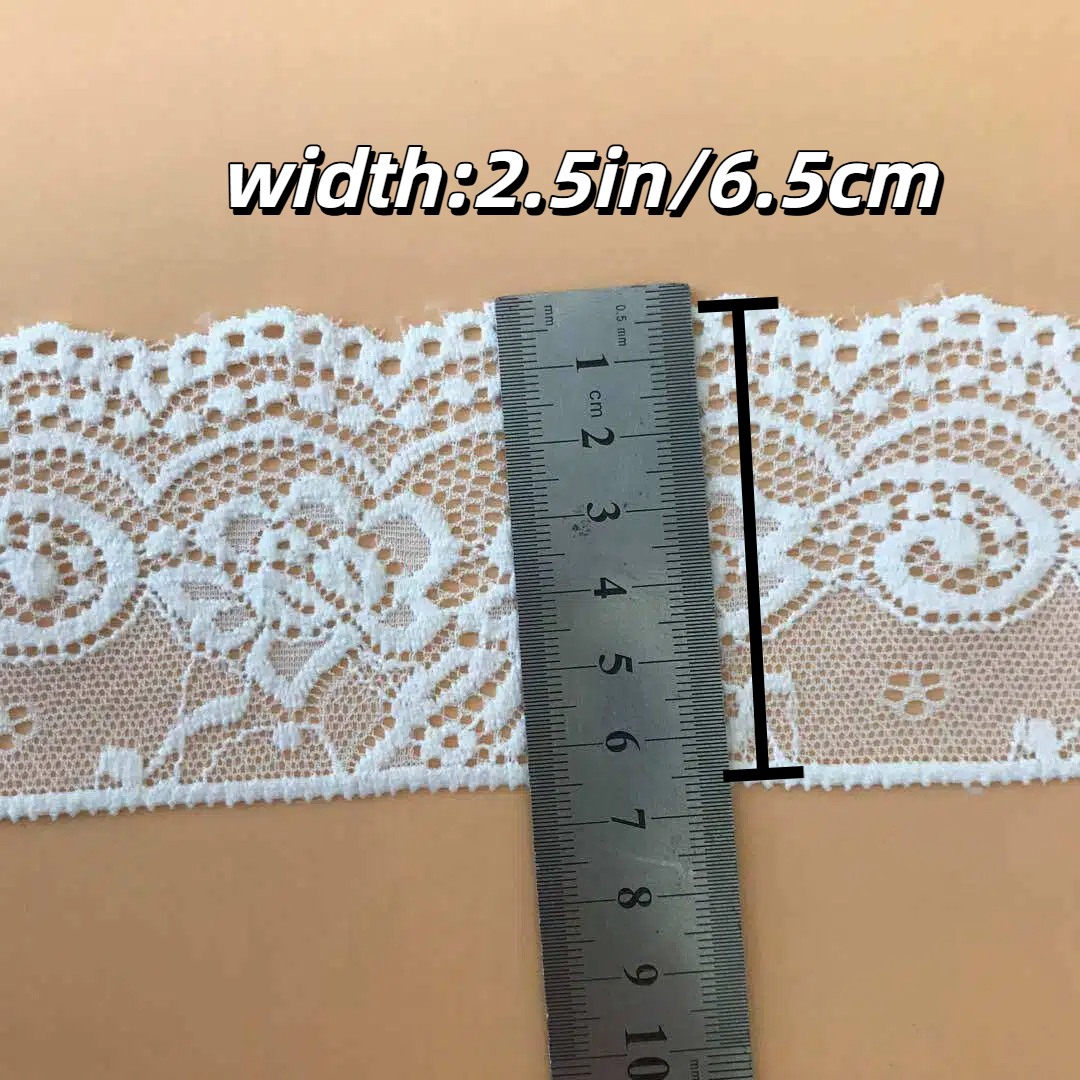 Exquisite Elastic Lace Trim, A - Wedding Dress Supply のレビューと価格